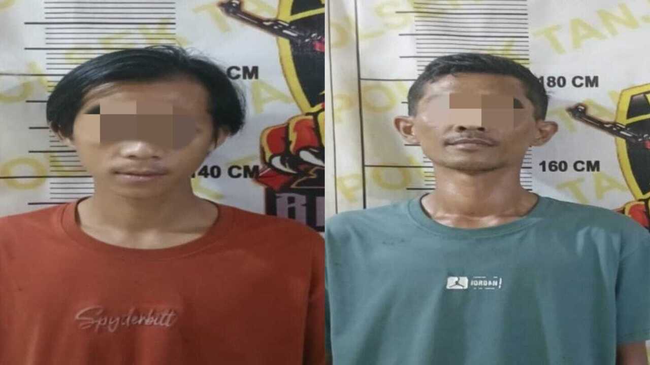 Geger! Polsek Tanjung Batu Bekuk Dua Tersangka Pengedar Uang Palsu