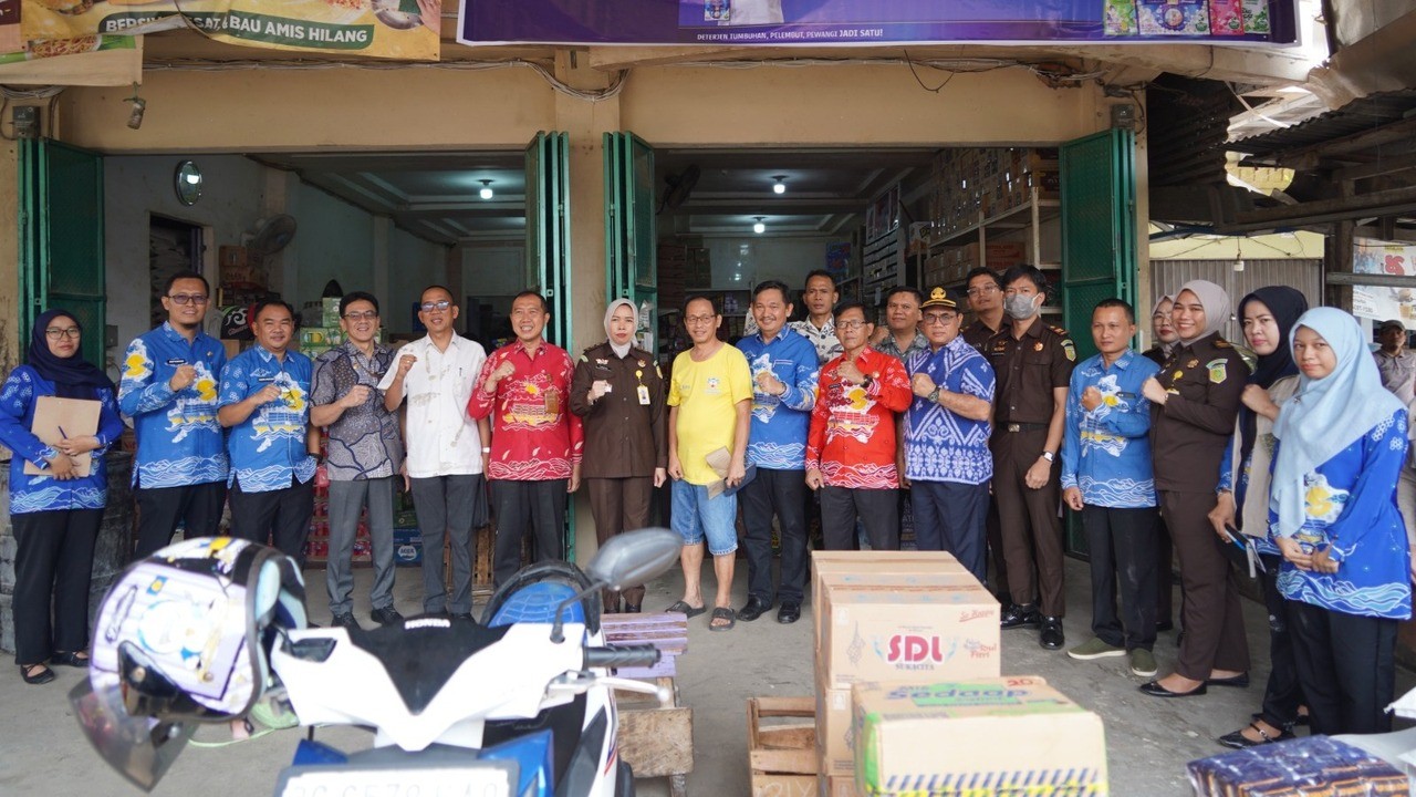 TPID OKI Sidak Agen Sembako Pastikan Stok Aman Jelang Lebaran