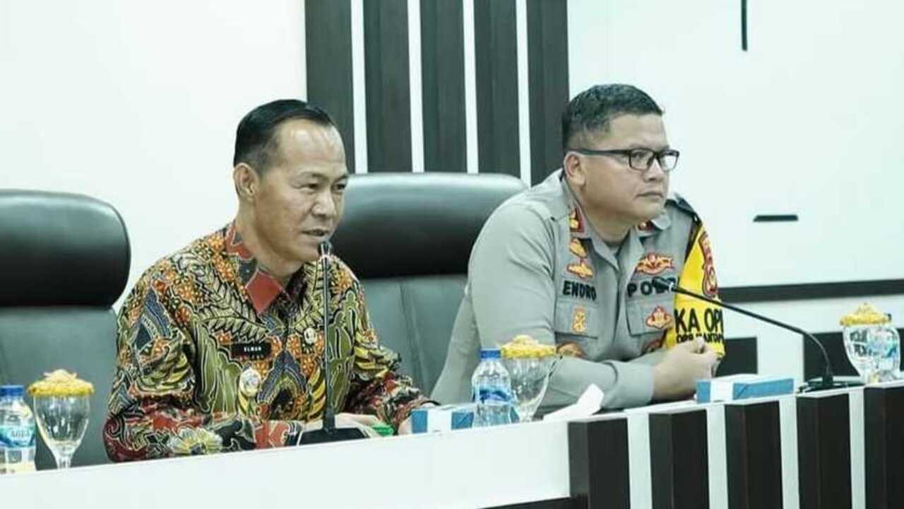 Pj Walikota dan Kapolres Kompak Imbau Warga Prabumulih Tidak Berlebihan Rayakan Tahun Baru