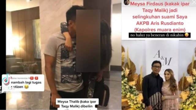 Dugaan Perselingkuhan Kapolres Muara Enim AKBP Aris Rusdiyanto Viral di Medsos