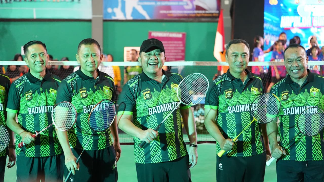 Kapolda Sumsel Cup VI 2026 Resmi Digelar, Herman Deru Optimistis Lahir Atlet Bulutangkis.