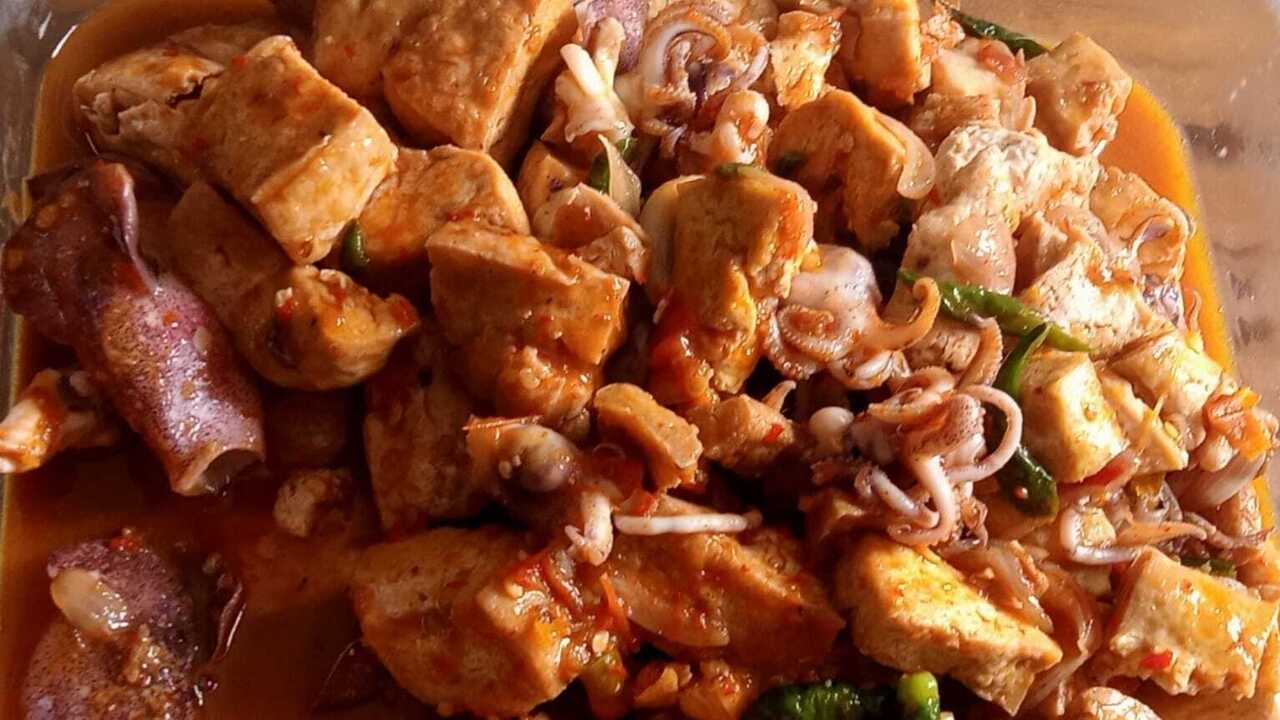 Resep Cumi Tahu Gurih Pedas, Menu Rumahan Praktis yang Menggugah Selera