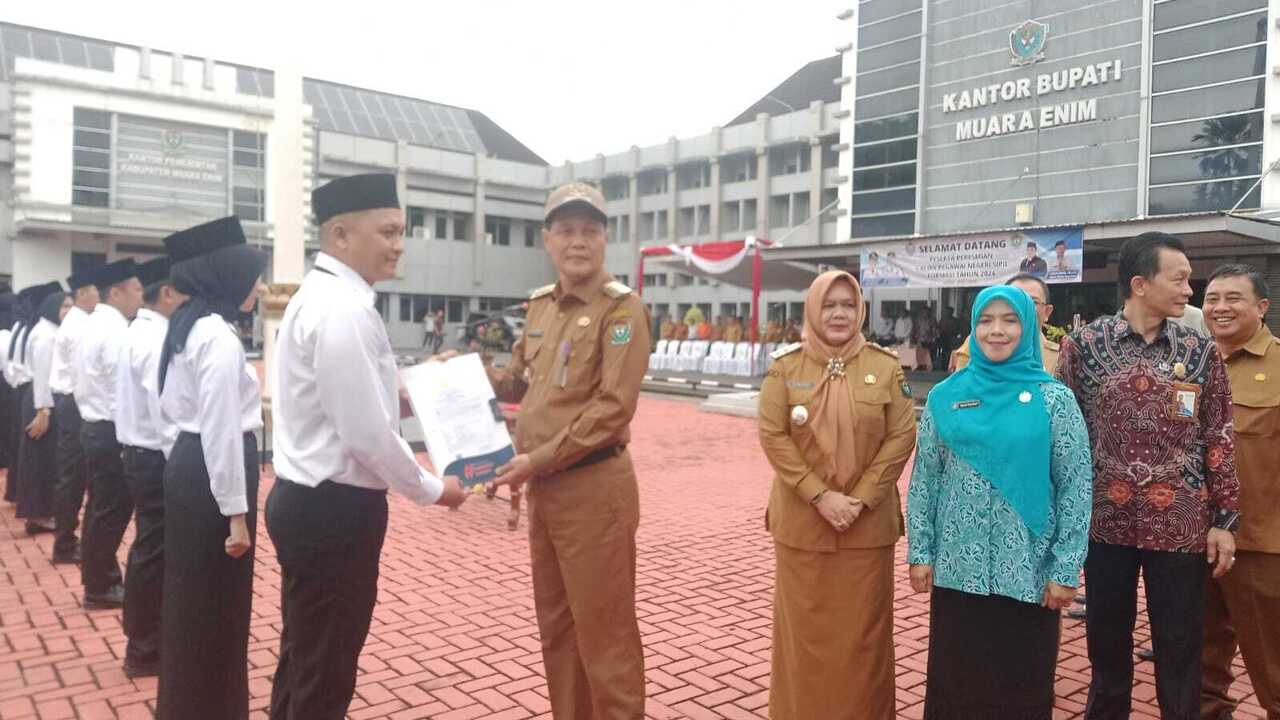 Bupati Muara Enim Berharap 704 CPNS Bawa Perubahan untuk Kemajuan