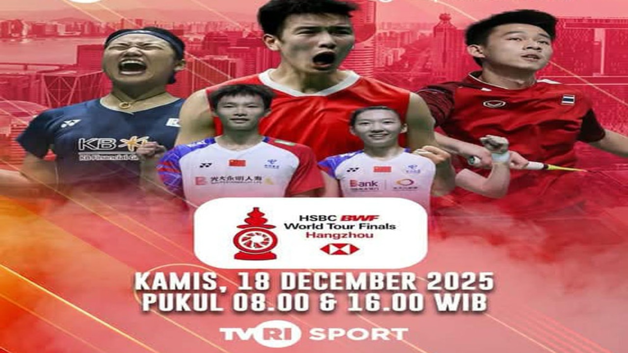 Jadwal Day 2 World Tour Finals 2025: 5 Wakil Indonesia Hadapi Lawan Berat di Fase Grup.