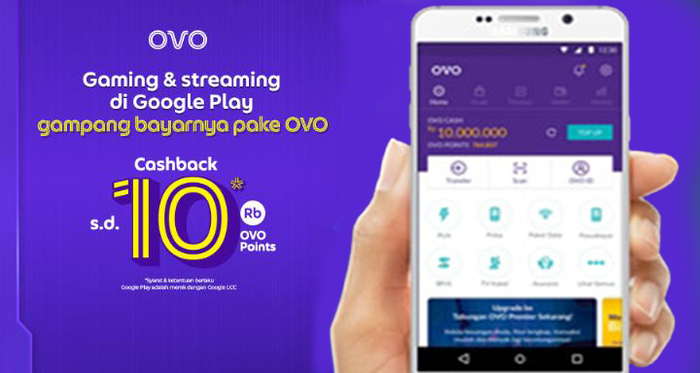 Bermain Game dan Streaming dengan Google Play Makin Asyik, Dapatkan Cashback 10.000 OVO Points