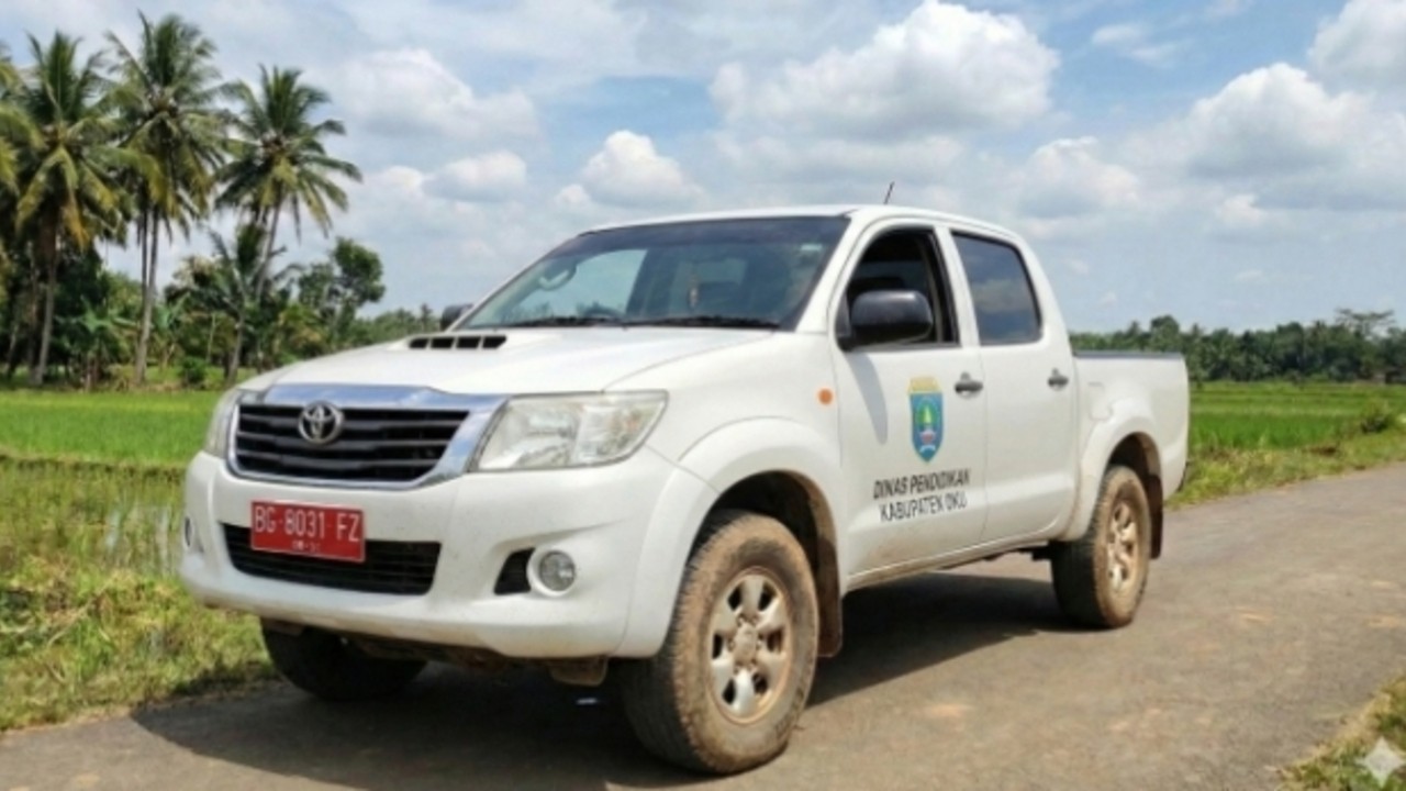 Mantan Kadisdik OKU Diduga Belum Mengembalikan Mobdin, Padahal Sudah Pensiun