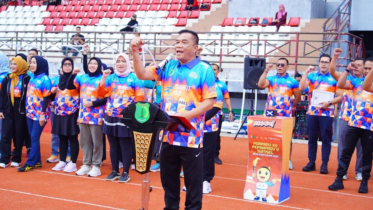Bagikan Berbagai Doorprice Menarik Sekaligus Launching Muba Fit 2025