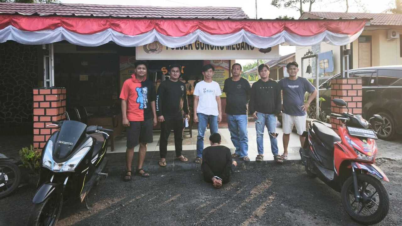 Pelaku Curanmor di Muara Enim Kabur ke Palembang