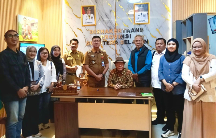 Forum K3 Sumsel dan Disnakertrans Perkuat Sinergi Dorong Pembentukan Dewan K3 Provinsi