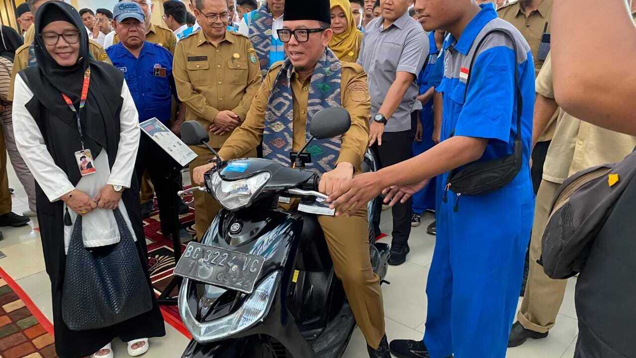 Teddy Salut SMK 3 OKU Bisa Buat Motor Listrik