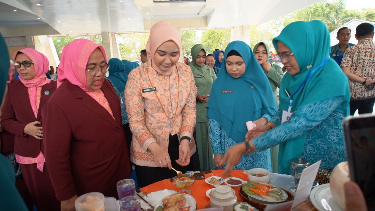 ‎Diskanak dan TP PKK OKU Timur Kolaborasi Gencarkan GEMARIKAN