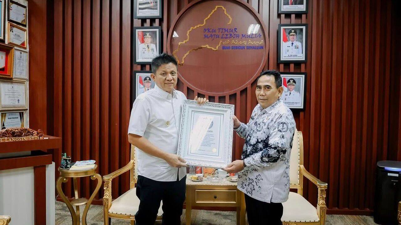 Peserta Terbanyak, OKUT Terima Penghargaan Guinness World Records