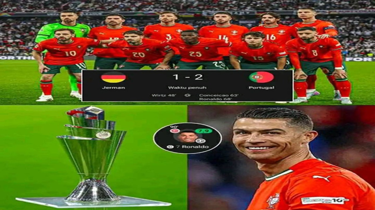 Portugal Akhiri Kutukan 25 Tahun, Kalahkan Jerman 2-1 dan Lolos ke Final UEFA Nations League
