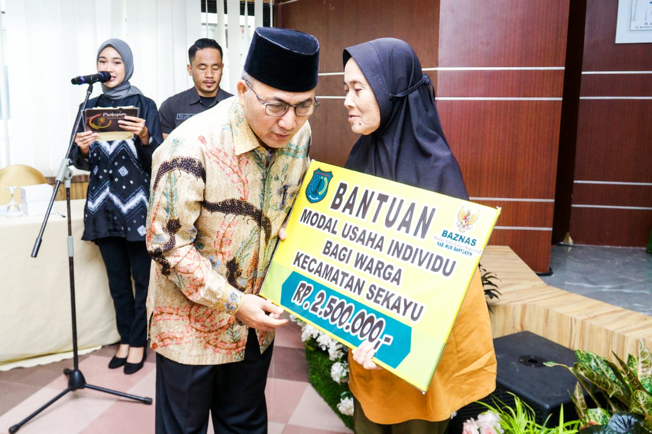 720 UKM di Muba Dapat Bantuan Modal Usaha