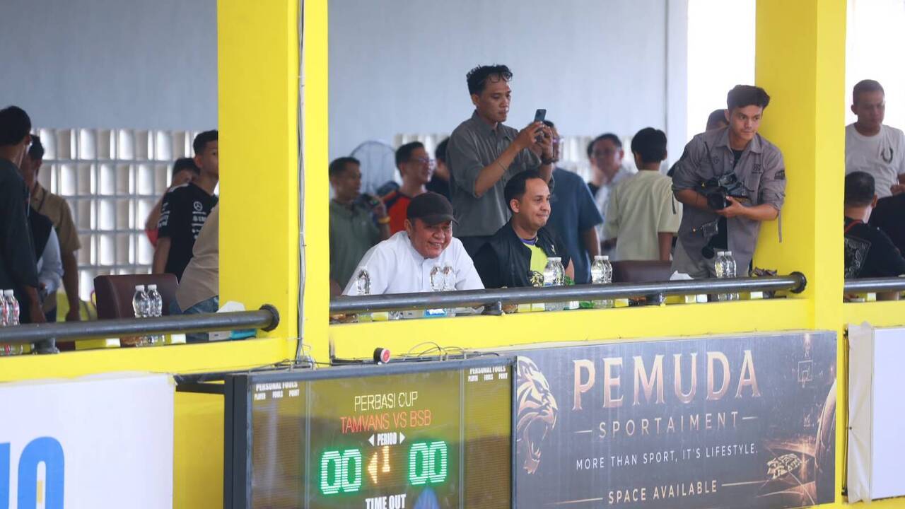 Gubernur Herman Deru Resmi Buka GOR Pemuda Sport & Entertainment, Sekaligus Buka Final Perbasi Cup I