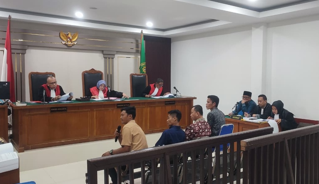 Dugaan Korupsi APBDes Lubuk Muda Rp562 Juta, Hakim Tegur Sekdes Wahyu yang Beri Keterangan Berbelit-belit