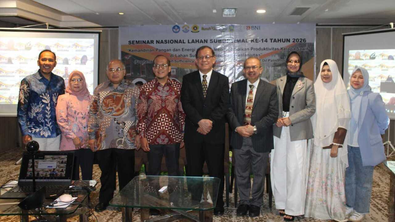 Unsri Dorong Kemandirian Pangan dan Energi Lewat Optimalisasi Lahan Suboptimal