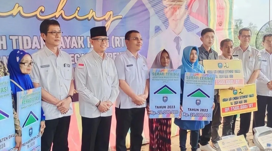 Pemkab OKU Bedah 150 Rumah Tidak Layak Huni