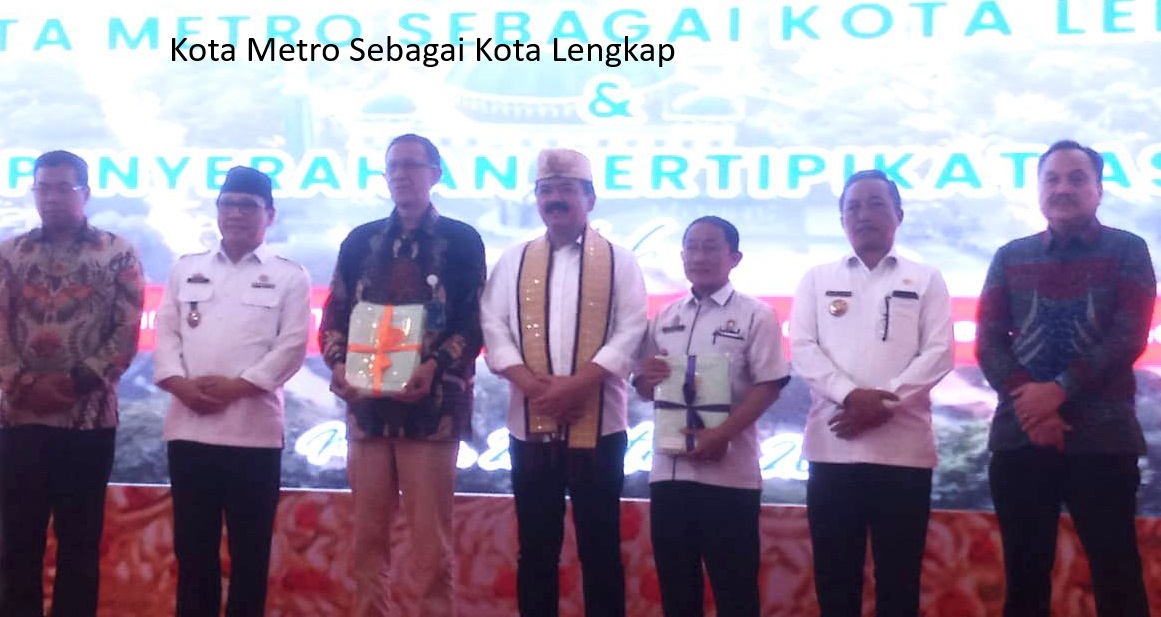 Metro Lampung Dinyatakan Kota Lengkap oleh Menteri ATR/BPN: Era Baru bagi Kemajuan dan Kepastian Hukum
