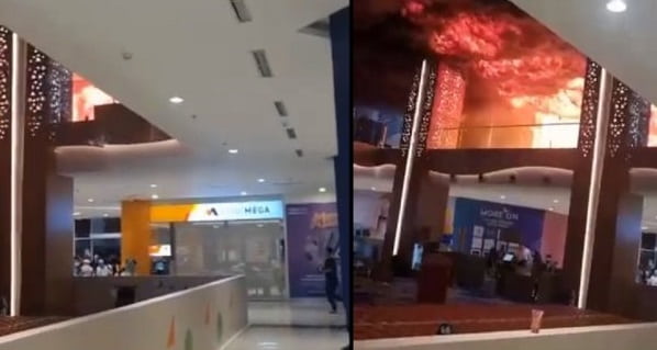 Kebakaran Trans Studio Mal Makassar, 32 Pengunjung dan Karyawan Dilarikan ke Rumah Sakit...