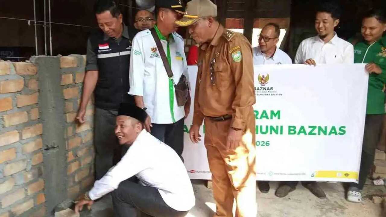 Wujudkan Rumah Impian, Baznas OKU Luncurkan Program RLHB di Air Gading