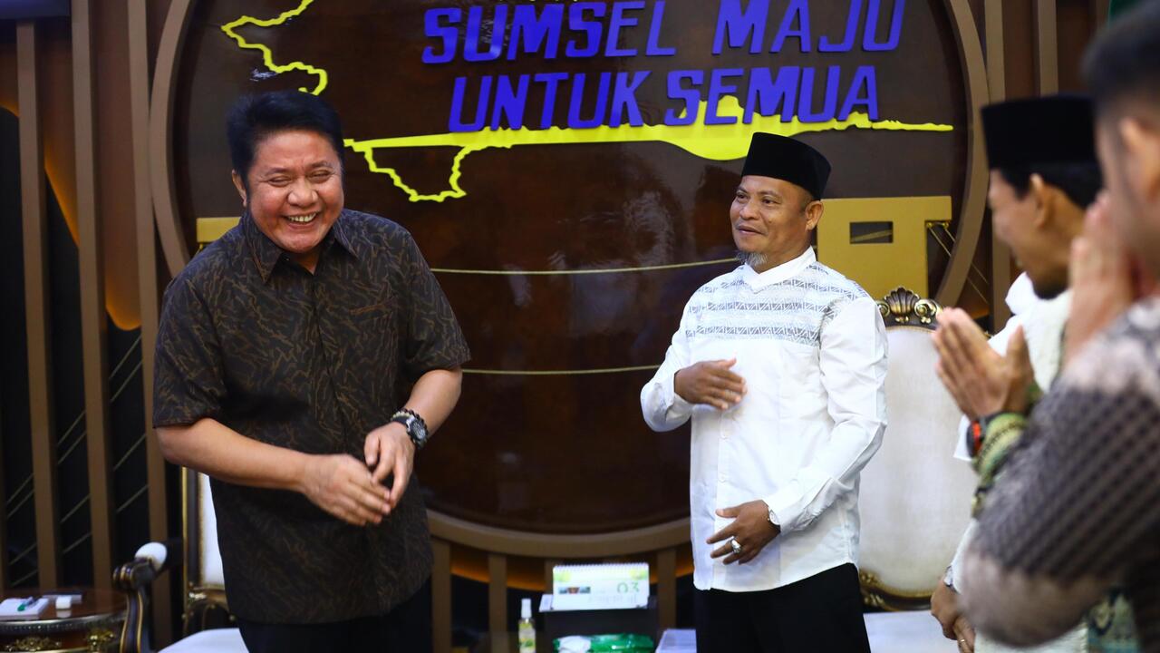 Herman Deru Terima Audiensi Alumni IKM Gontor Palembang, Perkuat Silaturahmi dan Validasi Data Alumni