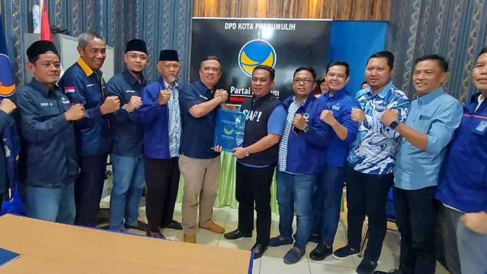 Kembalikan Formulir Pendaftaran, Deni Victoria: Saran DPP Agar Kita Siap Maju Sebagai Walikota