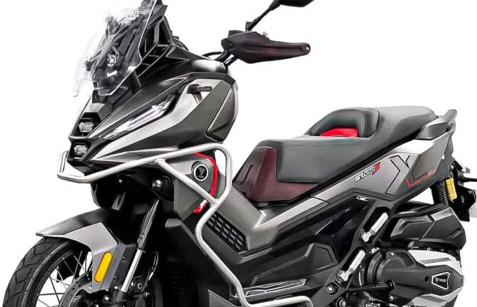 VOGE SR450X 2026  Skutik Petualang Dengan  Desain Lebih Garang dan Siap Tempur