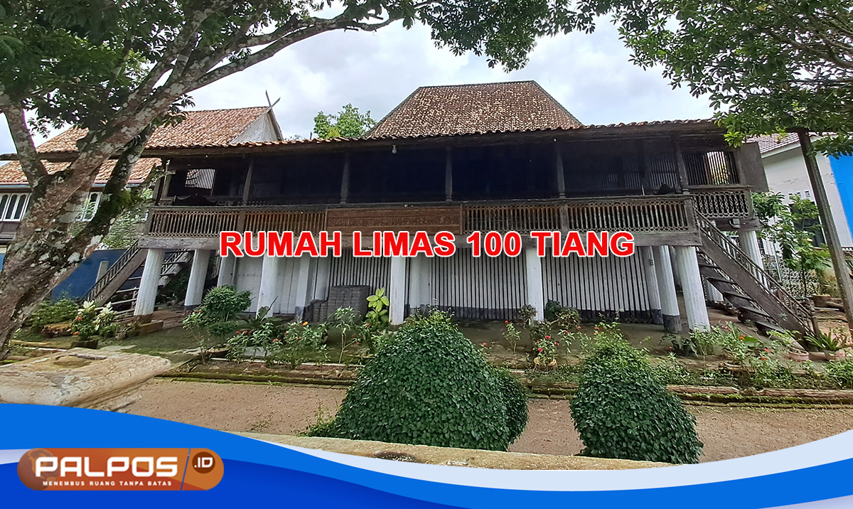 Eksotisme Rumah Limas 100 Tiang di Sumatera Selatan : Dibangun Tahun 1811, Perpaduan Arsitekur Cina dan Arab !