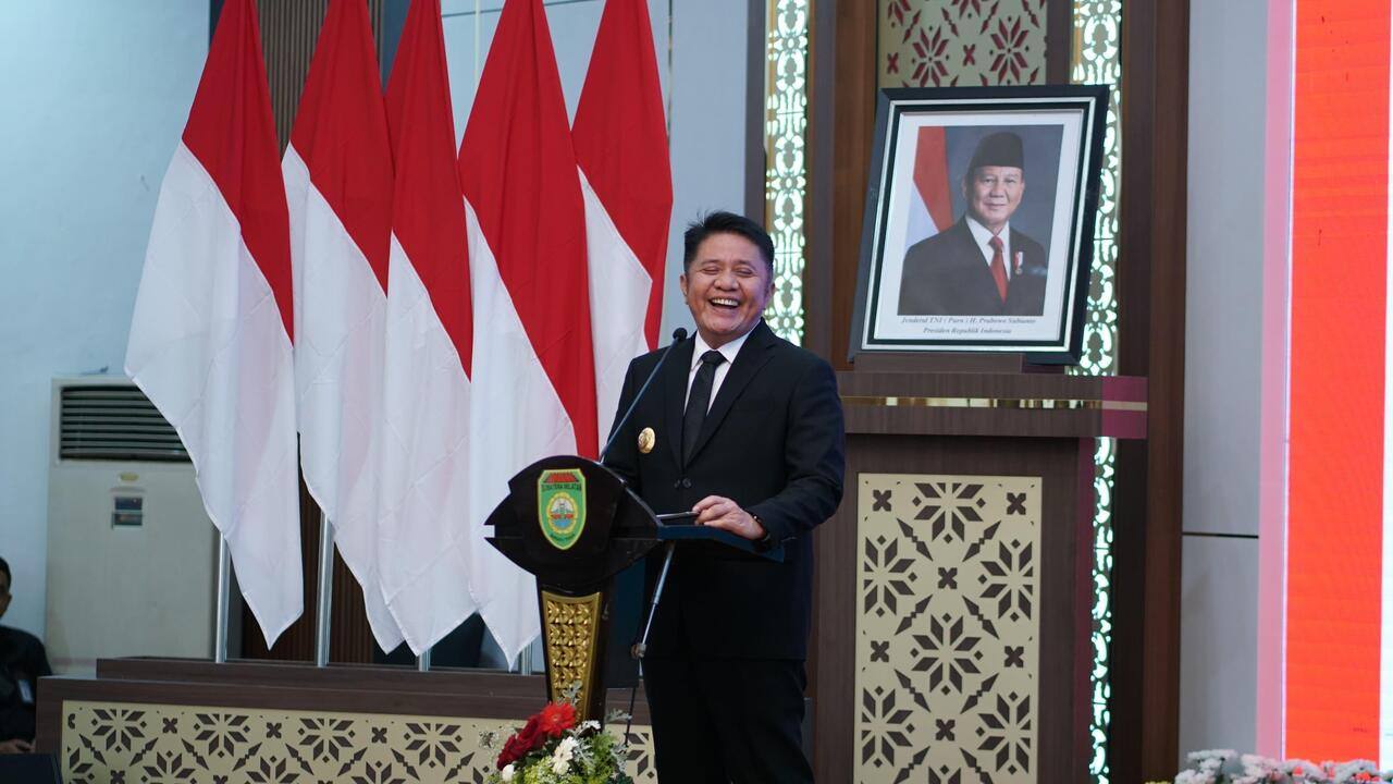 Gubernur Herman Deru Tekankan Transformasi Ekonomi Produktif saat Sertijab Kepala BI Sumsel