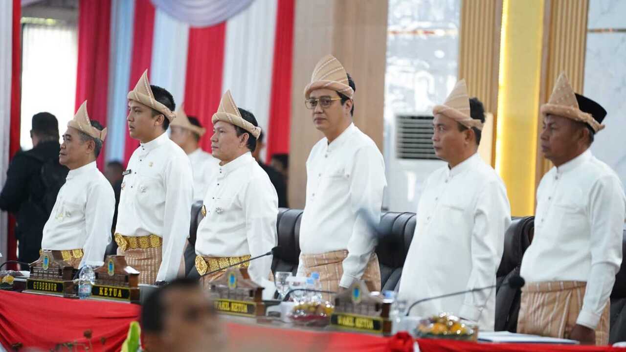 Momen Bersejarah, Paripurna HUT Ke-21 Kabupaten Ogan Ilir Berlangsung Sukses