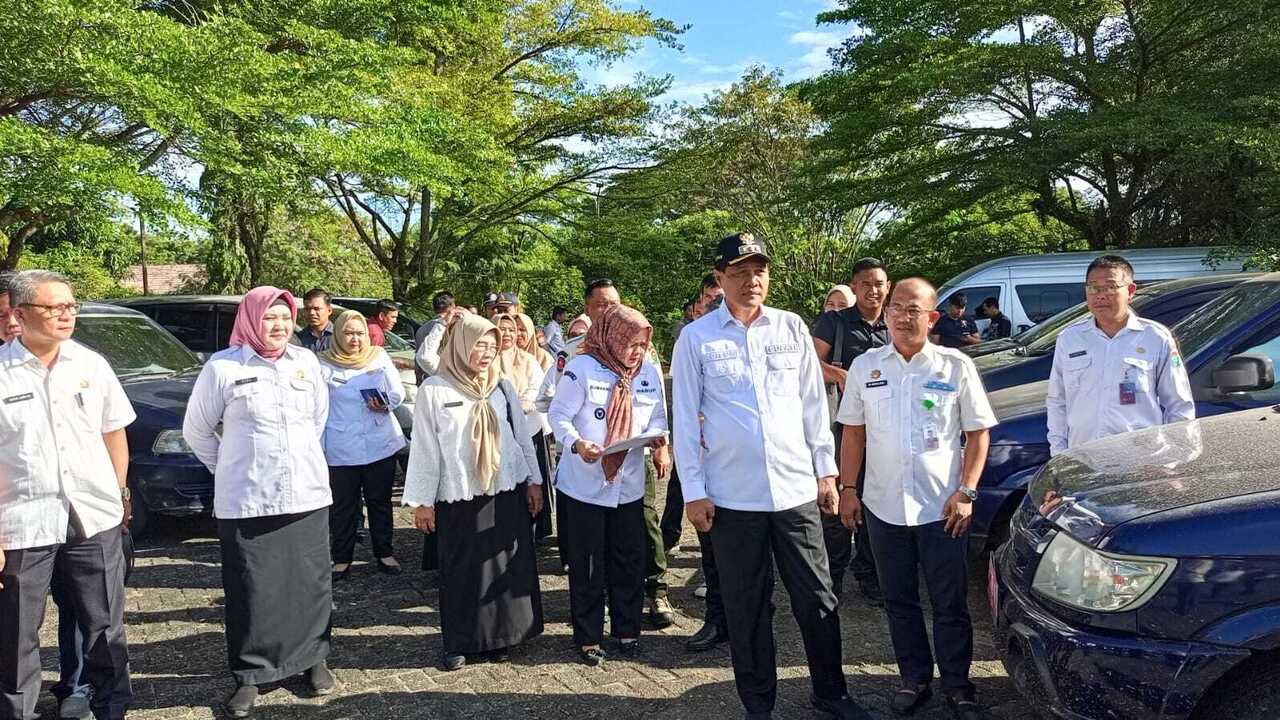 Inventarisasi Aset, Cek Kondisi Fisik Mobil Dinas