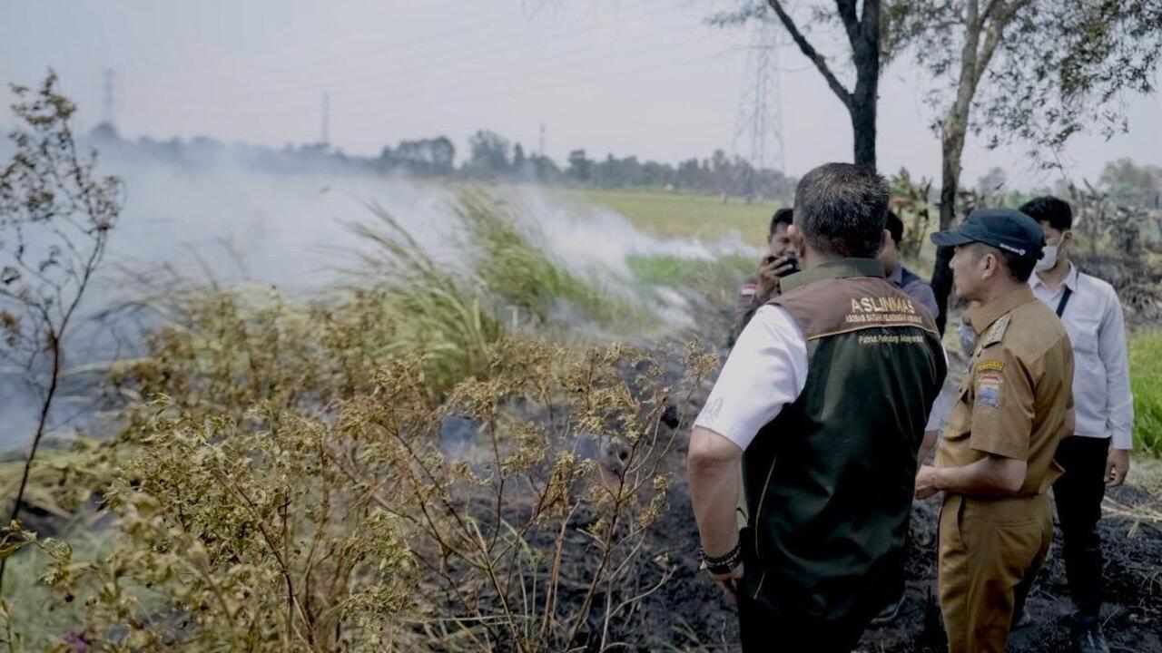 297 Titik Karhutla di Palembang, 235 Hektare Lahan Terbakar    