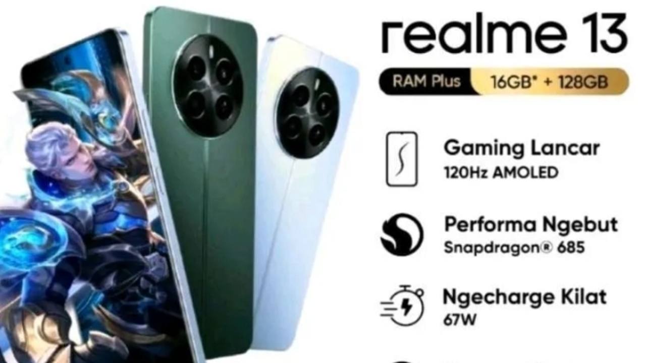 Realme 13 5G Hadir dengan Sistem Pendingin 2249mm²: Performa Maksimal, Panas Minimal