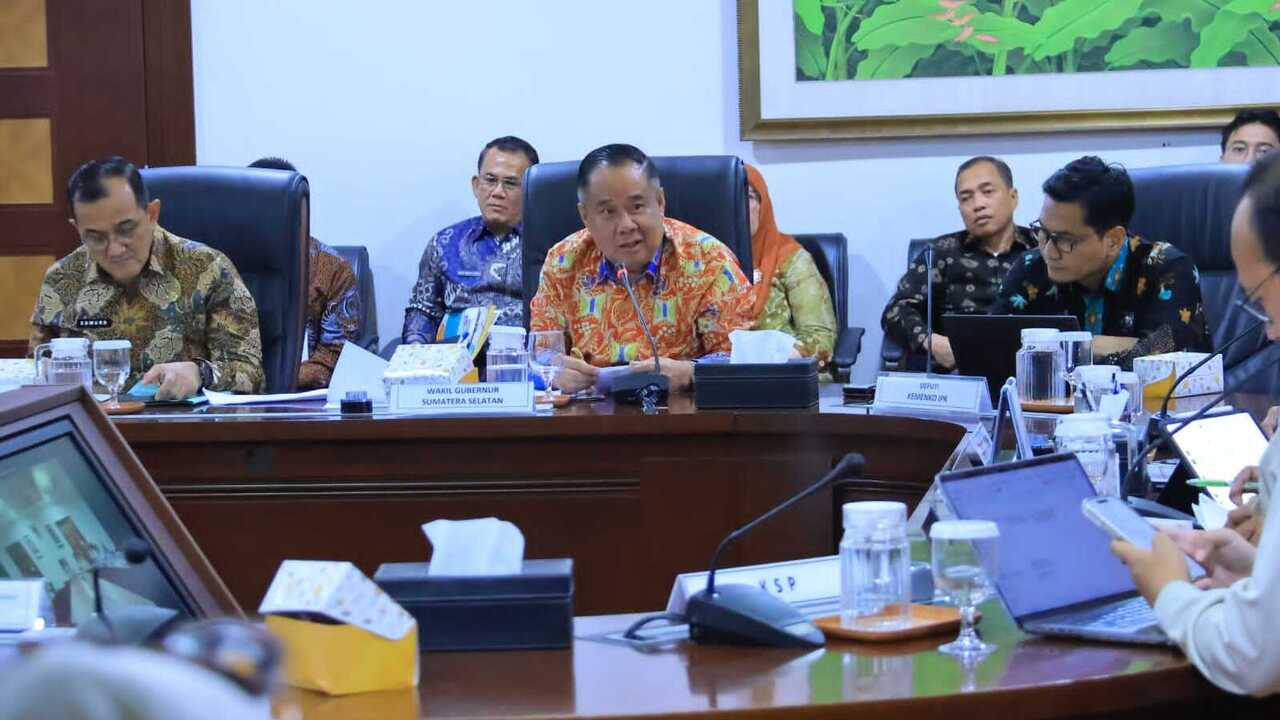 Wagub Sumsel Cik Ujang Desak Percepatan Tol Betung–Tempino, Target Tuntas November