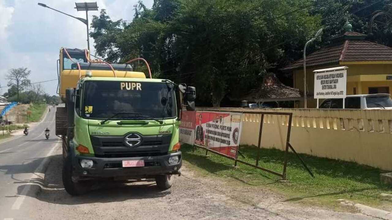 Polisi Tahan Truk ODOL Demi Lancarnya Arus Mudik di Sumsel