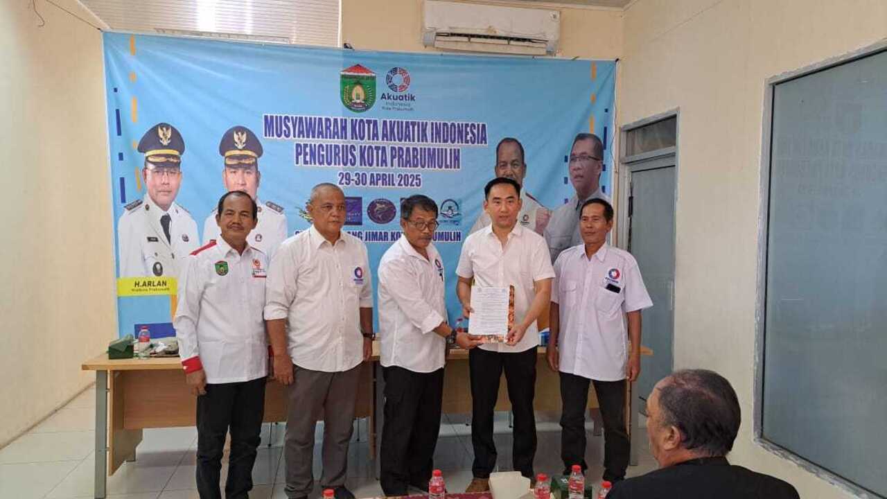 Terpilih Aklamasi, Hendri Lee Bos Winro Pimpin Cabor Akuatik Prabumulih