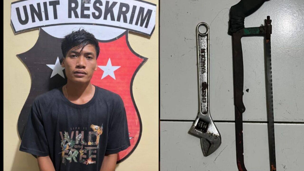 DPO Pencurian Besi Tower Telkom di Batukuning Akhirnya Diciduk Polisi