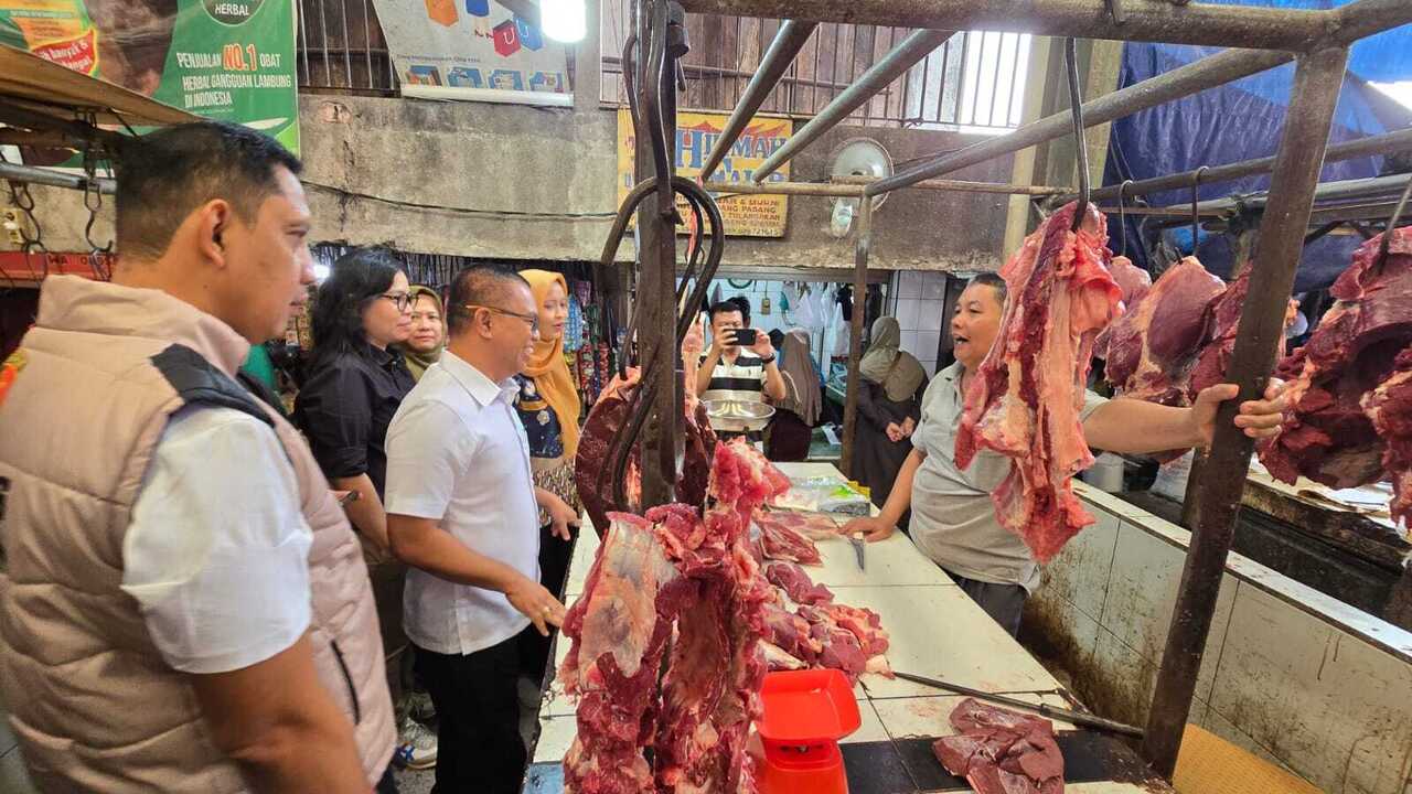 Satgas Pangan Pusat Sidak Pasar Lemabang: Stok Aman, Harga Terkendali Jelang Idulfitri 1447 