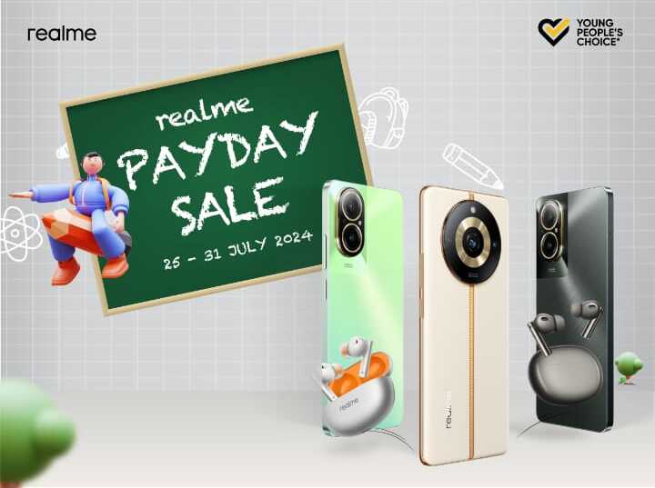 realme Hadirkan realme Payday Sale dengan Potongan Harga hingga Rp300.000 untuk  realme 11 Series