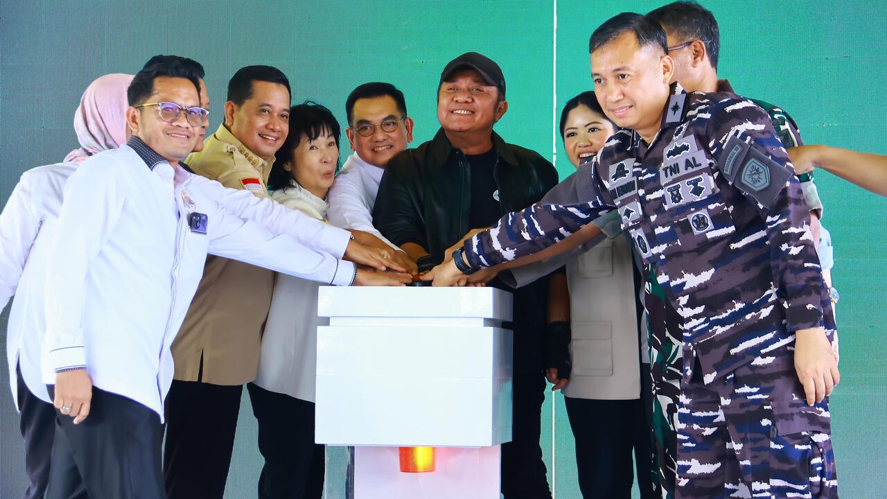 Gubernur  Herman Deru Groundbreaking Pabrik Bioavtur di Banyuasin