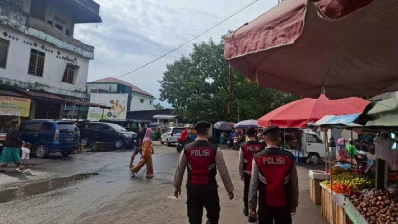 Cegah Gangguan Kamtibmas, Patroli Rutin ke Pusat Keramaian