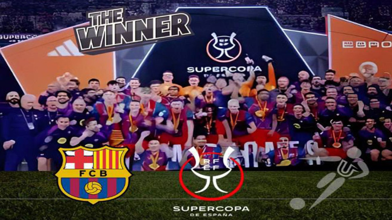 Hasil Piala Super Spanyol 2026: Barcelona Juara Usai Taklukkan Real Madrid 3-2.