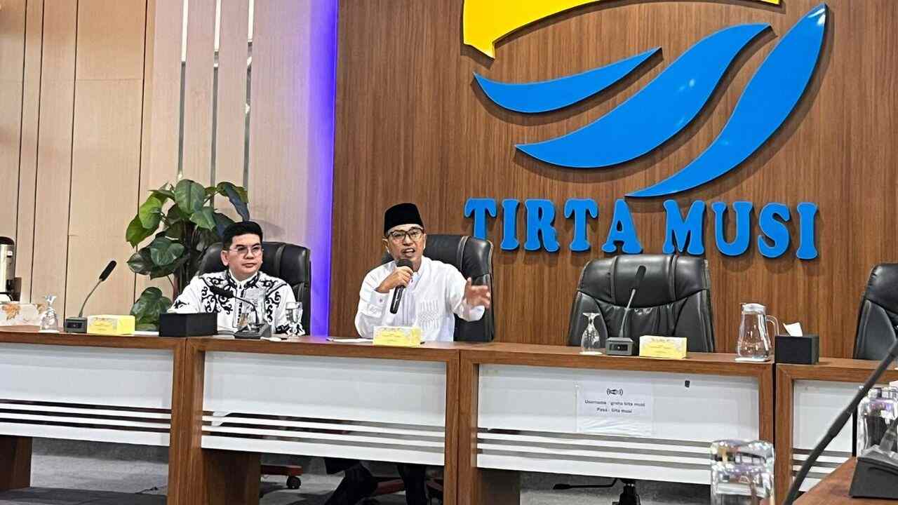 Dirut Baru Tirta Musi Bidik Target 100% Air Bersih dan Digitalisasi Target Setor PAD Rp60 Miliar