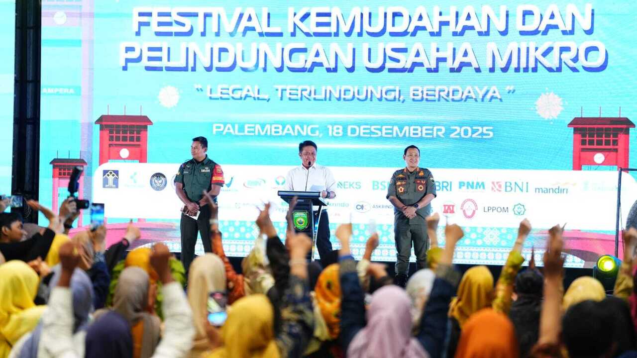 Masuk 10 Besar Nasional Penyalur KUR, Sumsel Dapat Apresiasi Kementerian UMKM