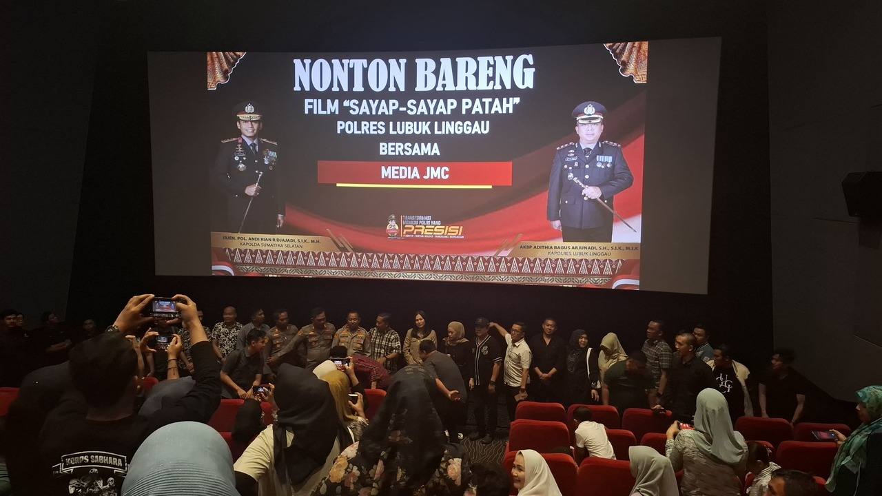 Kapolres Lubuklinggau Nobar
