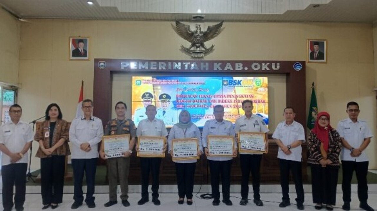 Satpol PP OKU Diganjar Perangkat Daerah Terinovatif 2026