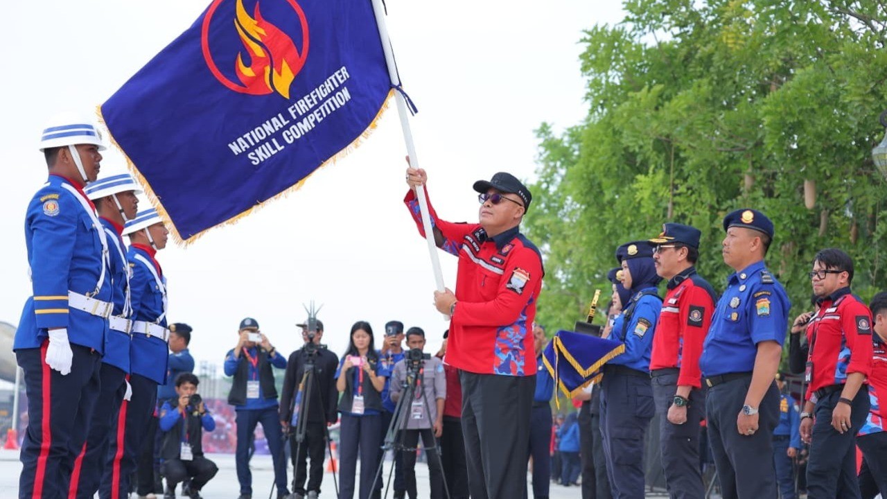 Aprizal Hasyim Sambut 42 Tim Damkar Se-Indonesia di National Firefighter Skill Competition 2026