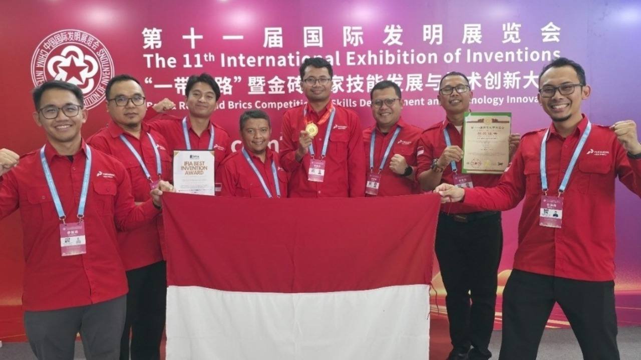 Inovasi Thorped Pertamina Hulu Rokan Raih Penghargaan Emas di Ajang Internasional Guangzhou, China