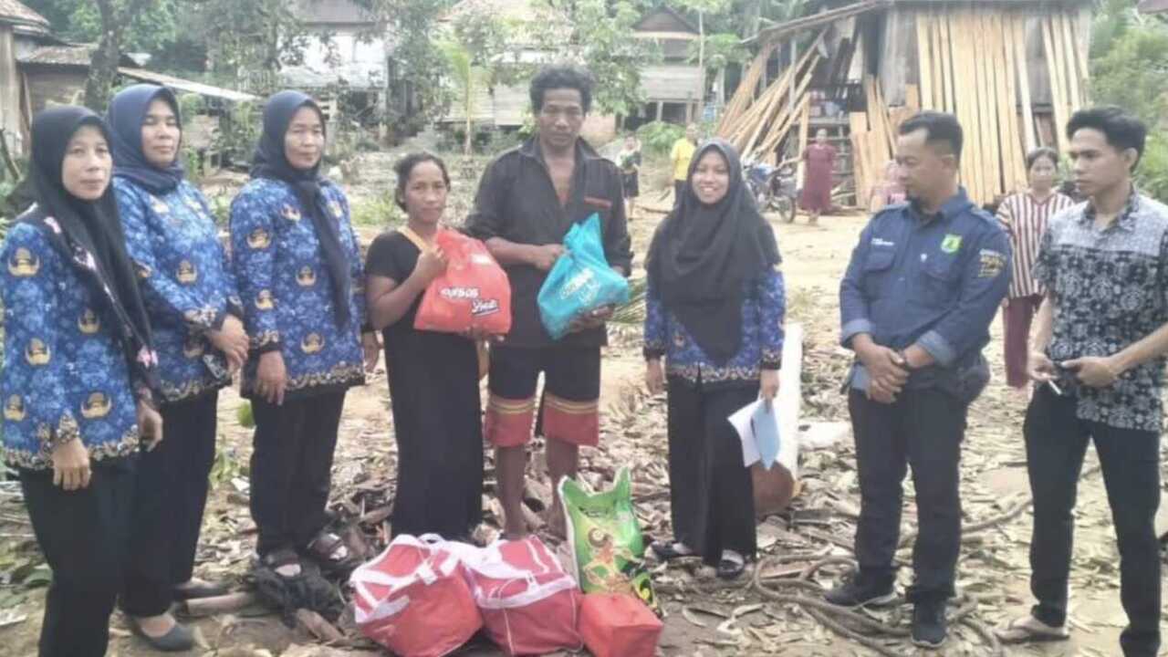 Terdampak Pohon Tumbang,  Ini Langkah Dinsos Muba